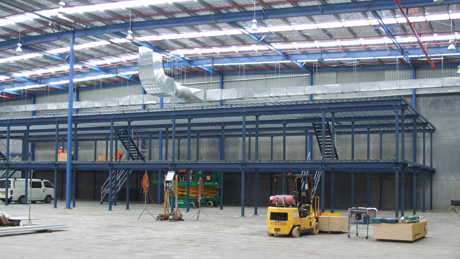 What are the different types of Mezzanine Floors